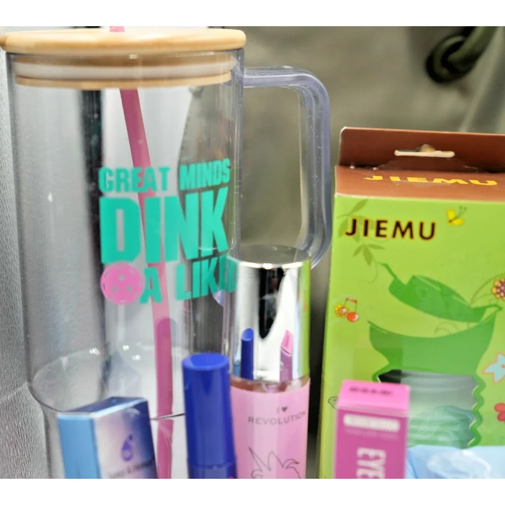 New Mom Gift Set | Diaper Bag Set, Skincare, Tumbler,‎ Pacifiers, Makeup